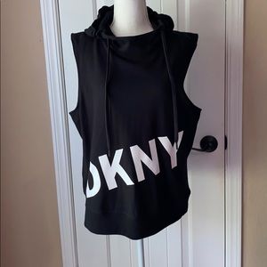 DKNY Sporty Sleeveless Sweatshirt